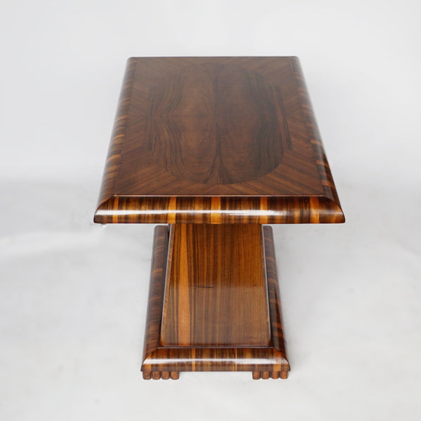 Art Deco Coffee Table Burr Walnut Macassar Ebony Jeroen Markies Art Deco 