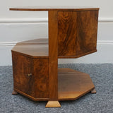 Art Deco Walnut Library/Side Table by Heal's of London - Jeroen Markies Art Deco