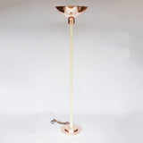 Art Deco Uplighter Floor Lamp Bakelite and Copper - Jeroen Markies Art Deco