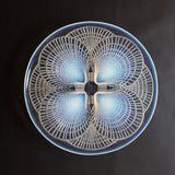 Coquilles No.2, Art Deco opalescent and frosted glass plate - René Lalique Glass - Jeroen Markies Art Deco