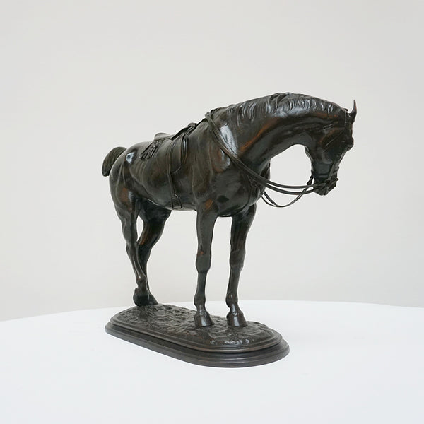'Tired Hunter' A Late 19th Century Bronze John Willis Good (1845-1878) - Jeroen Markies Art Deco