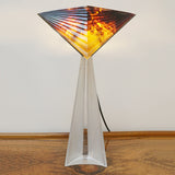 Mid-Century Daum Coloured Crystal Table Lamp - Jeroen Markies Art Deco