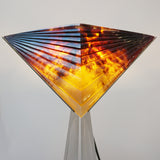 Mid-Century Daum Coloured Crystal Table Lamp - Jeroen Markies Art Deco