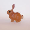 Daum Freres Art Deco glass rabbit