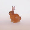 Daum Freres Art Deco glass rabbit