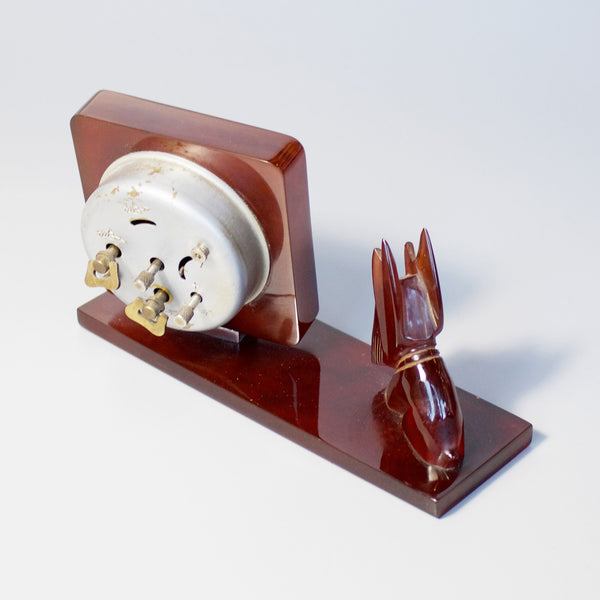 Art Deco Bakelite Desk Clock by Bayard Jeroen Markies Art Deco