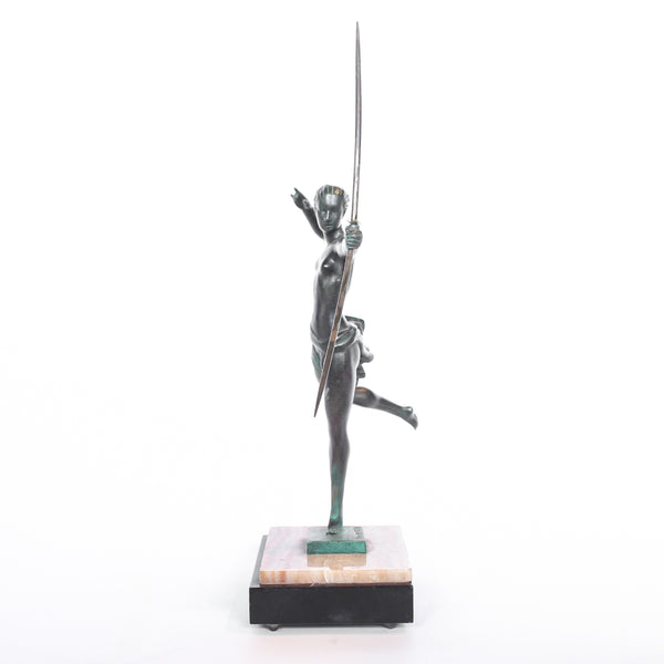 Diana The Huntress – Domaro - Art Deco Bronze Sculptures - Jeroen Markies Art Deco