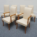 Art Deco Six Seat Dining Suite - Extendable-Vintage-Art-Deco-Furniture-Jeroen Markies Art Deco