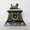 Egyptian Revival Clock with Sphynx