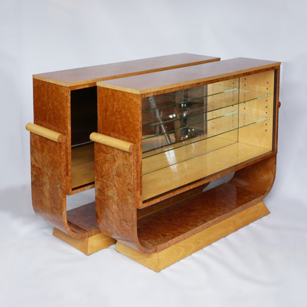 Pair of Art Deco Bookcases by Harry & Lou Epstein