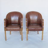 An Original Vintage Art Deco Pair of Armchairs by Harry & Lou Epstein - Jeroen Markies Art Deco 