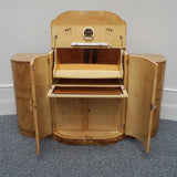 Harry & Lou Epstein Cocktail Sideboard English Circa 1935-Burr Walnut-Art-Deco-Cocktail-Bar-Jeroen Markies Art Deco