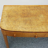 A Vintage Art Deco Burr Walnut Console Table by Harry & Lou Epstein English 1930's - Jeroen Markies Art Deco