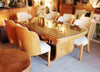 Epstein Art Deco dining table and chairs