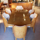 Epstein Art Deco dining table and chairs