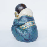 Pensive Eskimo Girl by Francisco Catalá for Lladró Pottery Figurine - Jeroen Markies Art Deco