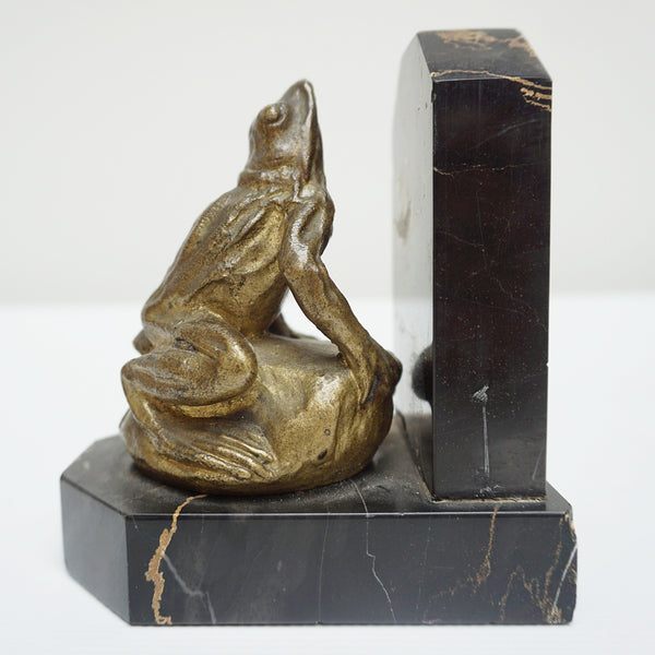 A pair of French Art Deco frogs solid bronze bookends by Antoine Bofill - Jeroen Markies Art Deco  
