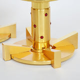 A Pair of Decorative Brass Candlesticks Jeroen Markies Art Deco