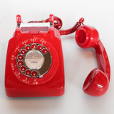 GPO model 706 letterbox red telephone with on/off ringer switch at Jeroen Markies 