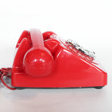 GPO model 706 letterbox red telephone with on/off ringer switch at Jeroen Markies 