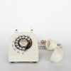 An original GPO model 706 telephone in cream at Jeroen Markies