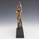 Art Deco Cold Painted Bronze Sculpture by Otto Hafenrichter - Jeroen Markies Art Deco 