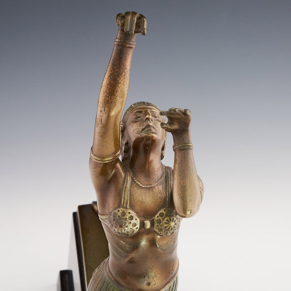 Art Deco Cold Painted Bronze Sculpture by Otto Hafenrichter - Jeroen Markies Art Deco 