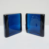 Mid-Century Modern Glass Bookends by Wayne Husted for Blenko Glass Factory USA - Jeroen Markies Art Deco