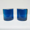 Mid-Century Modern Glass Bookends by Wayne Husted for Blenko Glass Factory USA - Jeroen Markies Art Deco