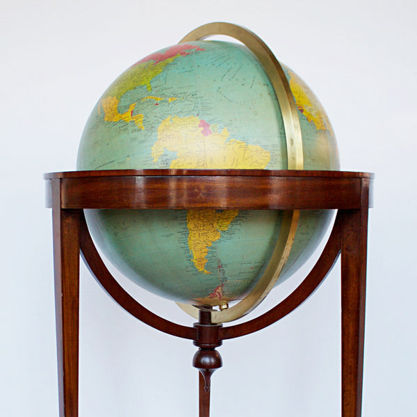 A George Philip & Son Ltd Terrestrial Globe Jeroen Markies Art Deco