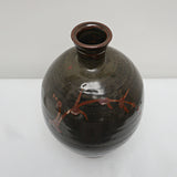 A Large Tenmoku Glazed Stoneware Vase by William Marshall - Jeroen Markies Art Deco