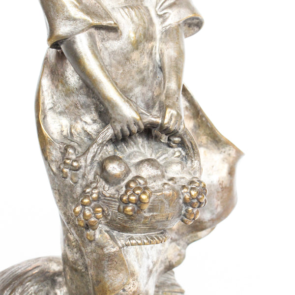Bronze Figure - Fanny Rozet - Art deco bronze sculpture - Jeroen Markies Art Deco