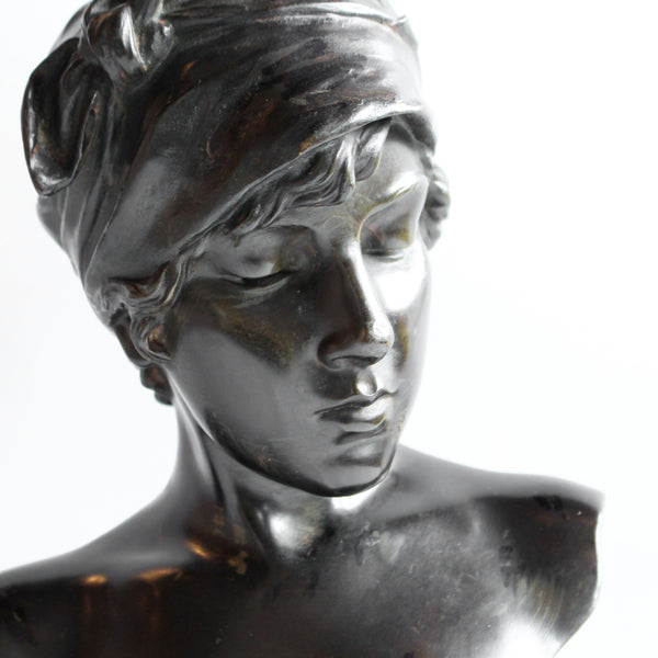 Janotte - Emmanuel Villanis - Art deco sculpture - Jeroen Markies Art Deco