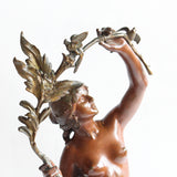 Bronze Gypsy - Auguste Moreau - Art deco sculpture - Jeroen Markies Art Deco
