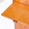 Art Deco, Satin Wood Veneer Hexagonal Library Table.