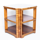 Walnut Veneer Side Table