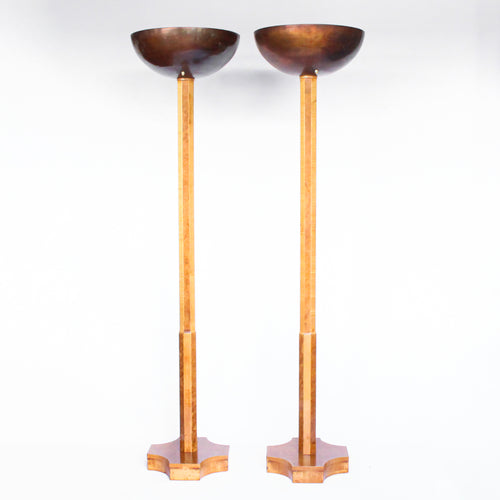 Pair of Uplighter Lamps