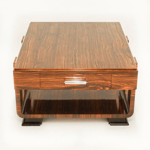 Art Deco coffee table in macassar ebony - Art Deco Coffee Tables - Jeroen Markies Art Deco