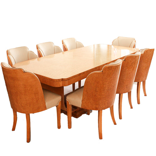 Art Deco 8 Seat Dining Suite