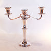 A pair of Silver Candelabra