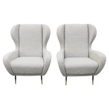 Mid-Century Modern Italian Lounge Chairs Circa 1950 - Jeroen Markies Art Deco