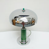 Single Art Deco Bakelite and Chromed Metal Table Lamp - Jeroen Markies Art Deco