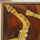 Original Contemporary Jazz Painting Oil on Canvas JAZZ - Jeroen Markies Art Deco