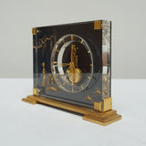 1960's Vintage Jaeger LeCoultre Desk/Mantel Clock Swiss - Jeroen Markies Art Deco