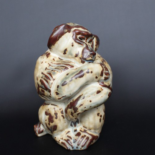 Knud Kyhn Stoneware Monkey