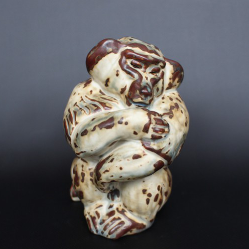 Knud Kyhn Stoneware Monkey