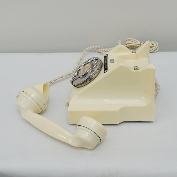 Original GPO Model 332L Ivory Bakelite Telephone - Jeroen Markies Art Deco