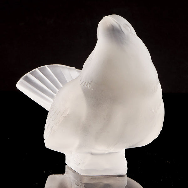 Moineau Moquer Rene Lalique-Glass-Bird-Paperweight-1930-Jeroen Markies Art Deco