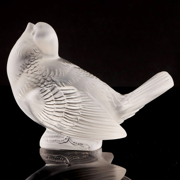 Moineau Moquer Rene Lalique-Glass-Bird-Paperweight-1930-Jeroen Markies Art Deco