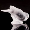 Moineau Timide R Lalique Glass Bird Paperweight - Jeroen Markies Art Deco